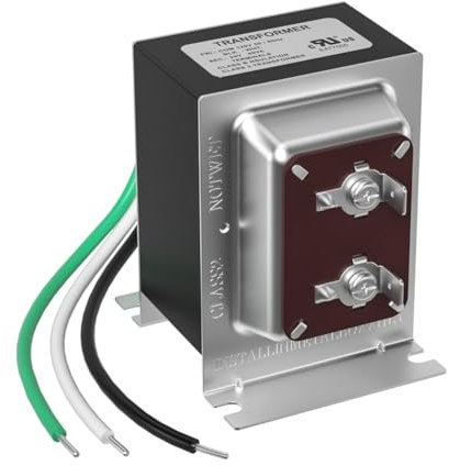 Qussedser Doorbell Transformer 24V 40VA for Ring Video Doorbells, Hardwired Door Chime Transformer Power Supply