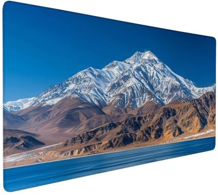 Japanese Mouse Mat 1000x500x3mm XXL Landscape Mouse Pad Large Desk Pad, Water-Resistant Surface with Non-Slip Rubber, Extended Japanese Mousepad Computer Keyboard for Laptop Gaming Office Work X-924