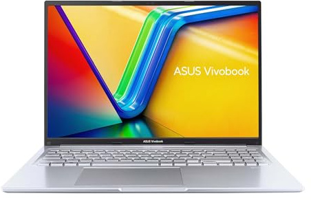 ASUS Vivobook 16 | Cool Silver (X-Serie) | 16 WUXGA | Core 5 120U | RAM: 24GB | SSD: 1TB | beleuchtete Tastatur | Windows 11 Pro | Office 2024 Pro #mit Notebooktasche