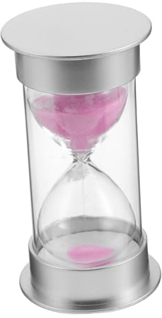 Garneck Sabbia Rotonda in Plastica Resistente Per Gestione Aula e Ufficio Orologio Sabbia Moderno Decorativo Portatile