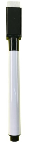 Whiteboard Marker 8 Stück, Whiteboard Stifte Magnetisch in 8 Farben | Bunte Folienstift Abwischbar Mit Radierer | Flipchart Stifte Feiner Spitze Mit Magnetisch für Zuhause, Schule, Büro (Schwarz)
