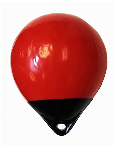 KUFA Red/Black 12” Diameter (inflated Size: 12 x 15) Mark Buoy Mooring Buoy Anchor Lift Buoy A30