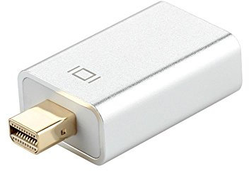 Tenlacum Adaptador Mini DisplayPort a HDMI Thunderbolt a HDMI adaptador Dongle Super Slim