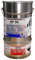 10 kg - Gris argenté RAL 7001 mat 2K - Peinture de sol pour garage - Revêtement époxy - Couleur béton