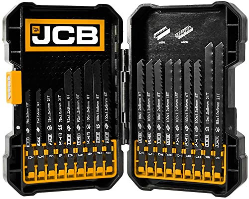JCB 18pc Jigsaw Blade Kit