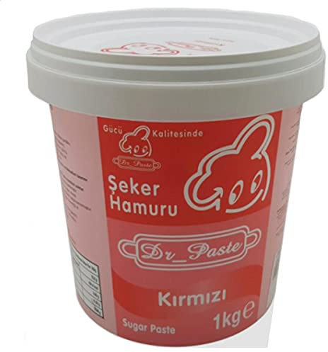 Dr Paste Zuckerpaste 1 Kg - Rot