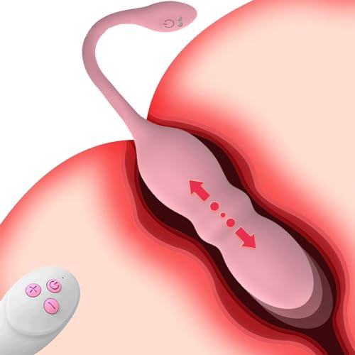 LYAMais AnalVibrator mit 3 Vibrationen und 3 Teleskopmodi,Silikon Prostata Stimulator Vibrierender Liebes-Ei-Vibrator mit Fernbedienung,Sexspielzeug für Männer, Frauen