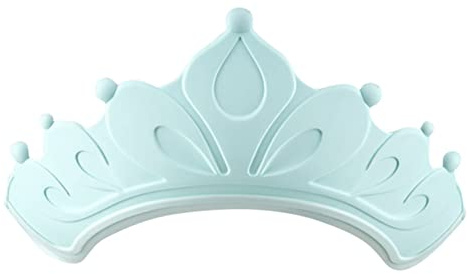 JAWSEU Gorro de ducha ajustable para bebé, protección contra el lavado del pelo del bebé, gorro de baño para bebés, gorro de baño para ojos, orejas y cara, escudo de cabeza de baño para bebés, niños