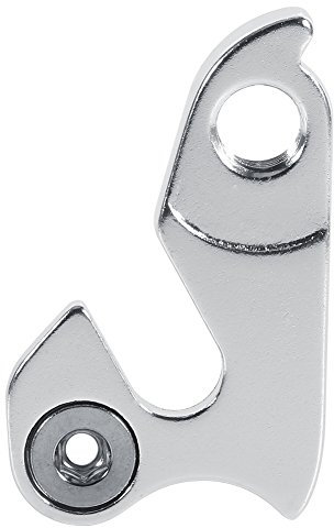PerGar Fahrrad-Heckaufhängung, Hinterrad-Mech mit Schraube, 4 Größen aus Aluminiumlegierung, Hinterrad-Mech-Umwerfer-Aufhänger, Haken, Drop-Out-Adapter, Hinterrad-Umwerfer(#8 18.4MM)