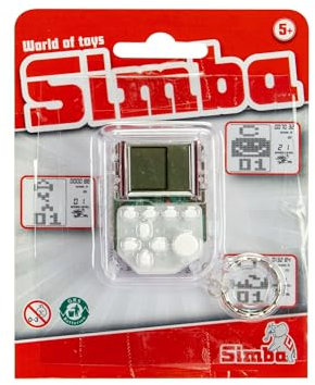 Simba Brickgame - Juego de Habilidad LCD, Juego Retro, Juegos clásicos, antiestrés, Juego de Viaje, a Partir de 5 años