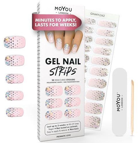 Gel Nail Strip - Prismatic Love