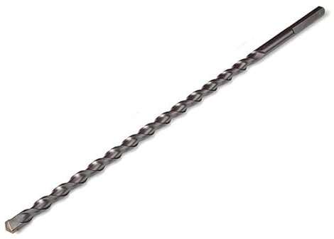 1 Pcs Drill Bit 6 8 10 12mm Dia 300mm Long Masonry Concrete Drill Bit W Triangle Shank Power Tools Accessories(10x300mm)