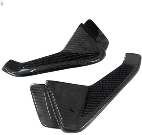 DZSQTGJKIO Aerodinamica per Aprilia per RS660 2021-2024, Parafango Anteriore per Moto, Alettone in Fibra di Carbonio, Alette Aerodinamiche per Carenatura Ala Aerodinamica