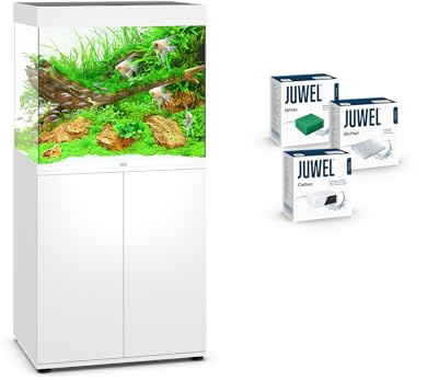 JUWEL Aquarium - Lido 200 Kombination weiß Premium-Bundle