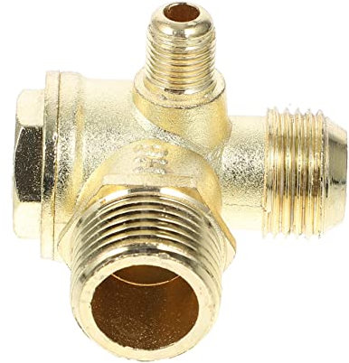 SEWACC Ways Check Valves Non-Return Valve for Air Compressor Accessories Thread for Workshop Use