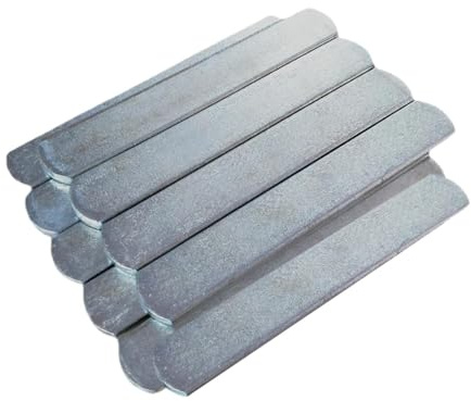 KESOTO 10 Stück Stahlplatten Gewichte für Gewichtsweste, Gewichtswesteplatten, Zusatzgewicht für Sigurd 3D Gewichtsweste, ergonomische Form für Frauen Männer Heimfitnessstudio Gruppenfitness