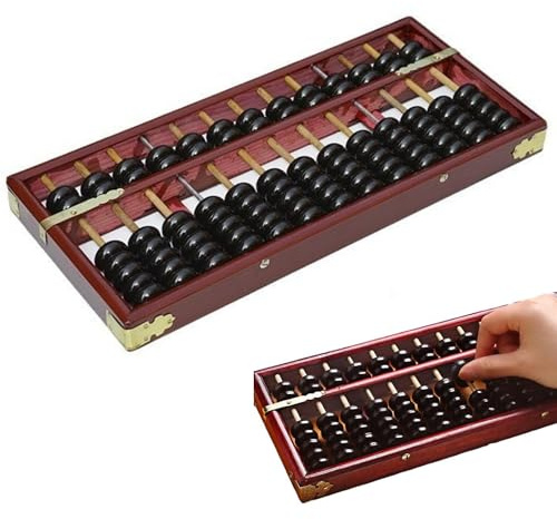 Abacus Mathematical, Abakus Rechenschieber, Abakus Kinder, Rechenschieber, Abacus Chinesischen Rechner, Rechentafel, Rechenrahmen, Chinesischer Abakus für Kinder Mathematik Berechnungswerkzeug