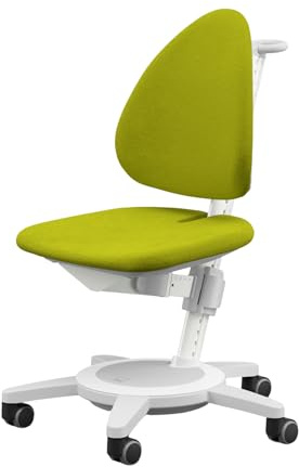 Moll Maximo Kinderschreibtischstuhl | mitwachsend & ergonomisch mit individuell Verstellbarer Sitzfläche und Rückenlehne | Drehstuhl ideal für Schulkinder | langlebig & hochwertig | Made in Germany