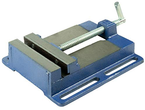 HRB flacher Schraubstock Spannweite 150 mm, Tisch-Schraubstock (Spannweite 150mm)