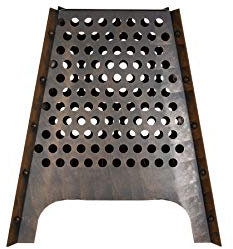 La Hacienda Osiris Ø53 cm Feuerkorb - Feuerkorb für den Garten - Feuertonne & Feuerstelle - Feuerschale Feuerkorb aus stabilem Stahl - 52x52x59 cm
