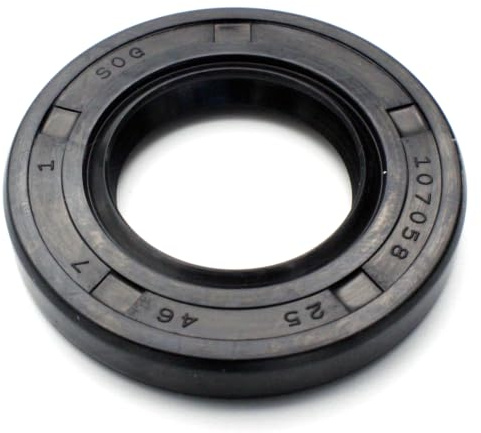 Parts and Parts Radialwellendichtring 25x46x7mm, AS/TC/BASL/WAS, DIN 3760 Simmerring, NBR 70, hitze & chemikalienbeständig, ideal für Motoren, Pumpen, Getriebe & industrielle Anwendungen
