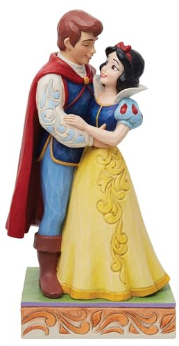 Enesco Disney Traditions by Jim Shore Snow White and The Prince Fairest Love Figurine, 7.625 Inch, Multicolor