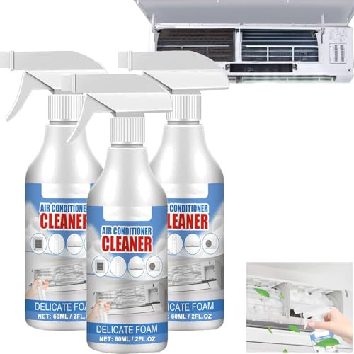 HIDRUO Air Conditioner Cleaner Foam, Multi-purpose Household Air Conditioner Coil Cleaner, 2024 New Air Conditioner Foaming Cleaner (3PCS)