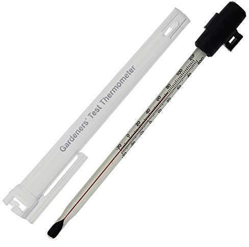 Thermomètre de sol de jardin - Surveiller la température du sol avant de semer et de planter avec ce thermomètre utile.