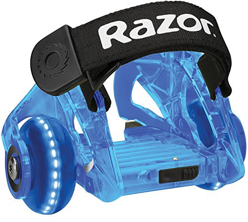 Razor Jetts DLX Fersenräder, Unisex, Jetts DLX Heel Wheels, blau, One Size
