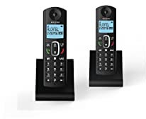 ALCATEL F685 DUO TELÉFONO DECT NEGRO