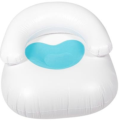 Garneck Faltbares Aufblasbares Sofa Tragbar Für Haus Und Garten Leicht Aufzubauen Mit Robustem PVC-Material Bequeme Rückenlehne Für Entspannung