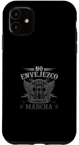 Moto Motero No Envejezco Cambio De Marcha Motorista Carcasa para iPhone 11