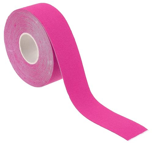 PATIKIL 16.4ft x 1 Inch Aerial Hoop Tape, Athletic Tape Adhesive Non-Slip Grip Tape Yoga Rig Sports Tape for Wrapping Exercises Gymnastics, Rose Red