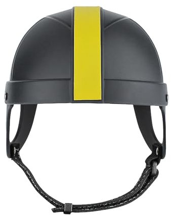Palaufr Schutzhelm für Hunde - Schutzhelm für Haustiere zum Motorradfahren - Stilvoller Sicherheits-Haustierhut, Fahrrad-Außenschutzhut zum Spazierengehen und Reiten im Freien