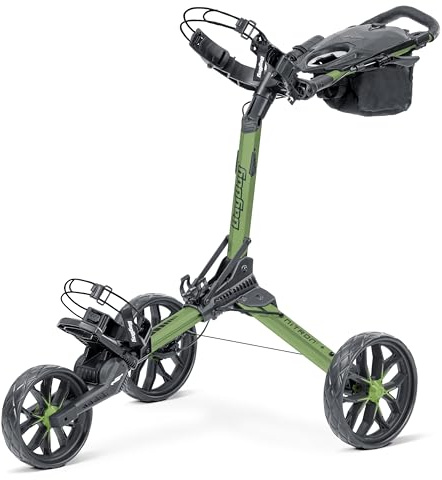 Bag Boy Nitron Golf Push Cart, Green/Black