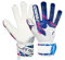 Reusch Attrakt RE:Grip NC Junior atmungsaktive Torwarthandschuhe Kinder Jugendliche FuÃŸballhandschuhe geeignet für alle Wetterbedingungen und Spielfeldoberflächen, blau-pink-weiÃŸ, 5