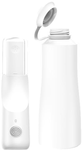 kelleria Po Dusche für die Intimhygiene, Reise tragbares Bidet Intimdusche, Elektrisches Bidet für Reisen und Alltag, Spart Papier, Geeignet für jede Lebenslage, IPX7 wasserdichtes, 350ML, Weiß