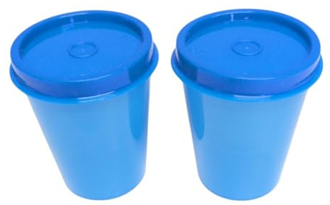 Tupperware Kühlschrank Wichtel Midgets 60ml Mini Set Liliputbecher Wichtelbecher Minis blau 2er 60 ml