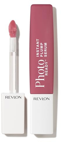 Revlon PhotoReady Instant Plump Serum Gloss in aufpolsterndem Serum, feuchtigkeitsspendend, klebt nicht, strahlendes Finish, 009 Lip Floaties, 5 ml