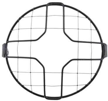 Headlight Grill Cover Protective Headlight Grill Motorcycle Vintage Headlight Protector Round Motorbike Headlamp Guard Mesh Grille Cover for 6.5Inch Headligh