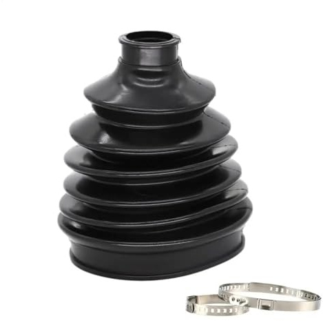 EHYSYN Bota De Junta CV Kit Universal Dividido para Guardapolvos de Junta homocinética, Fuelles Exteriores elásticos para Eje de transmisión, Abrazadera Redonda de Velocidad
