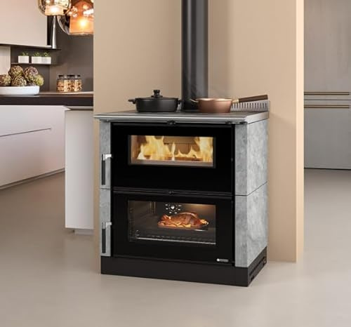 Nordica - stufa cucina a legna nordica verona xxl pietra vst - naturale - 31116