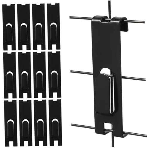iplusmile 30piezas Ganchos De Rejilla Metal Resistente Expositor De Organizador De Pared