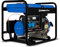EBERTH 3000 Watt Generatore di Corrente Diesel Portatile, Gruppo Elettrogeno con Motore Diesel 5,7 CV e Avviamento Elettrico, 4T, 2x 230V, 1x 12V Regolatore di Volt Automatico AVR, Protezione Olio