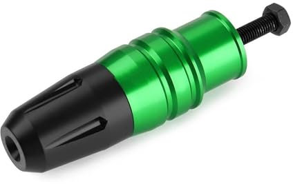 VAHAKKRMVM Motorrad-Sturzschutz Für Z650 Z 650 Für NINJA650 Für Ninja 650 2017-2024 Motorrad-Sturzpads Auspuff-Schlittenschutz(GRÜN)