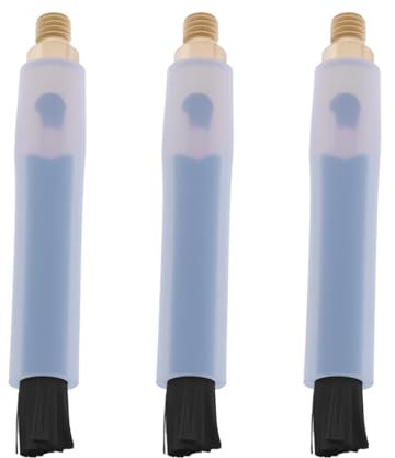 Be In Your Mind 3Pcs M8 Copper Head Weld Brushes for Weld Seam Bead Joint Cleaning Polishing Machine Welding Seam Cleaner