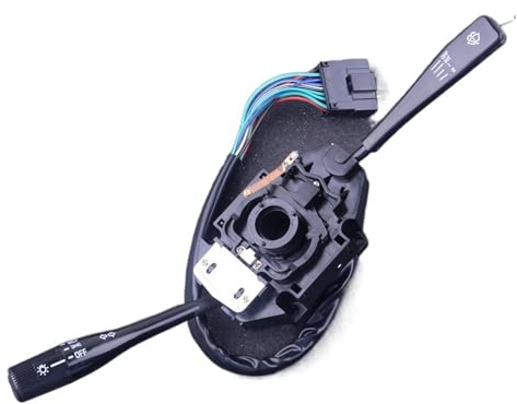 Palanca indicadora de dirección del coche Para Mitsubishi L300 combinación de plástico negro para coche interruptor luz señal Para giro palanca limpiaparabrisas