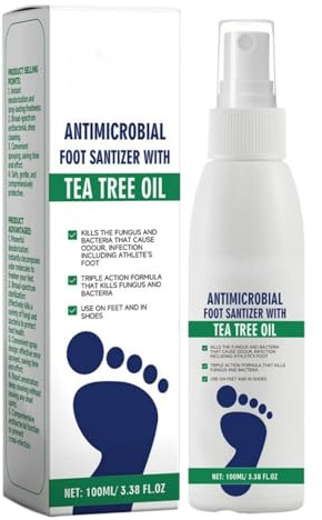 Anti-fongique foot Spray, mycose pied Foot Care pour athlètes, contrôle des odeurs et réparation des talons fissurés,hommes et femmes Transpiration, l'Écaillage les Ampoules