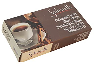 Salvinelli F100MORI 100 CUCCHIAINI Caffe Linea Bar MOD. Rimini, Acciaio Inossidabile