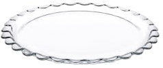 Pasabahce Mini piatto per torta in vetro rotondo piatto piccolo pasticceria – 25,5 cm